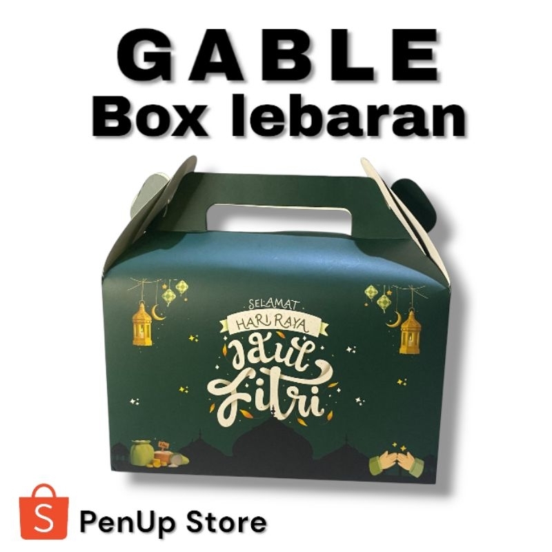 

GABLE BOX IDULFITRI / BOX HAMPERS IDULFITRI / BOX HAMPERS SUVENIR / BOX PARCEL HARI RAYA