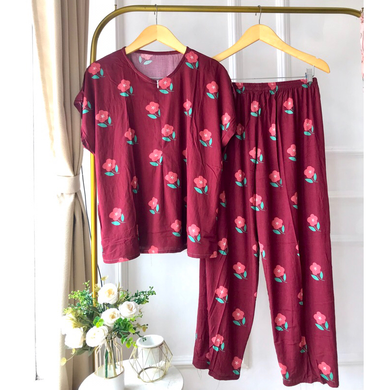 BEST SELLER BABYDOLL RAYON / BAJUTIDUR RAYON / BABYDOLL MOTIF