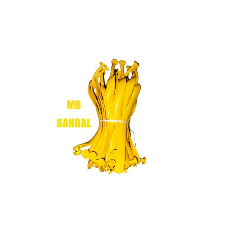 Tali Sandal Jepit Pria Dewasa Tali Sandal Jepit jelly 10 pcs