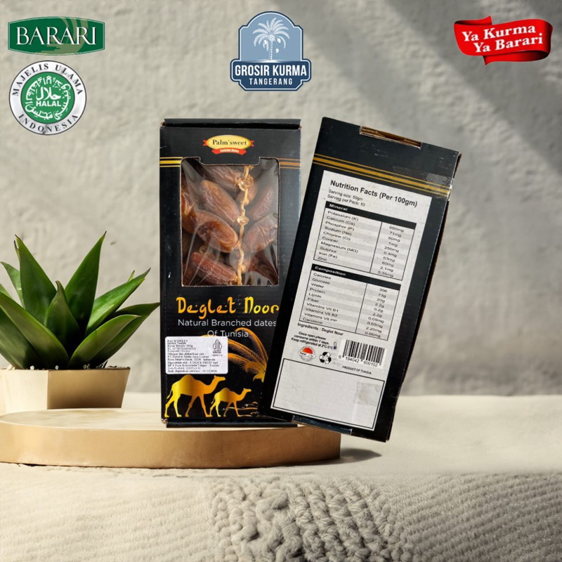 

Kurma Palm Sweet 500Gr Tangkai Tunisia