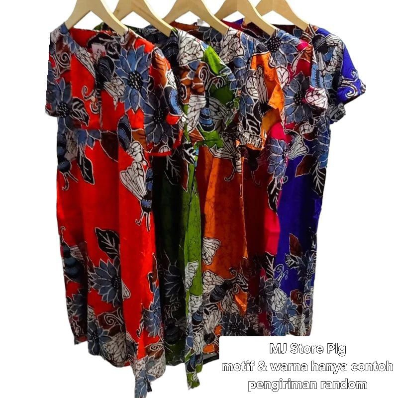 (1/3 pcs) Daster payung Luna/baju tidur wanita/piyama ukuran standar LD 110