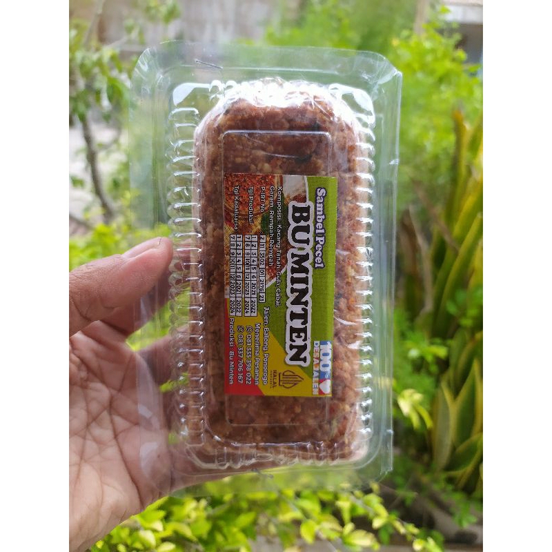 

Sambal Pecel Bu Minten 250gram Sambel Spesial Rasa Khas Ponorogo