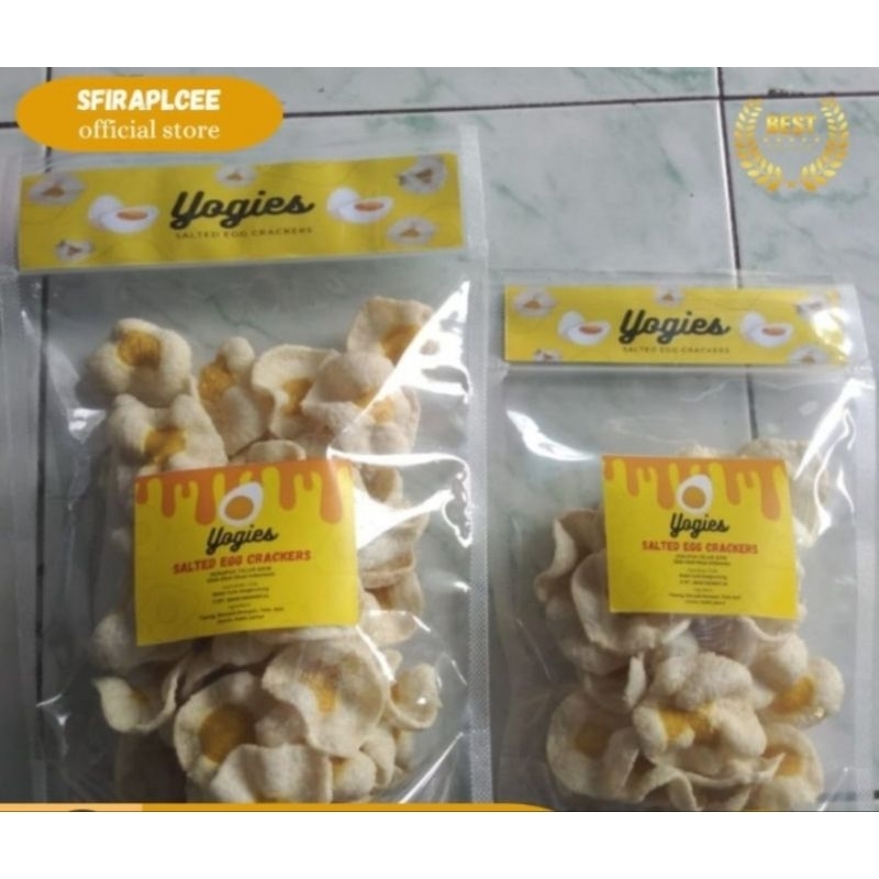 

Kerupuk telur asin, Kerupuk telur asin gurih, Yogis Majalengka