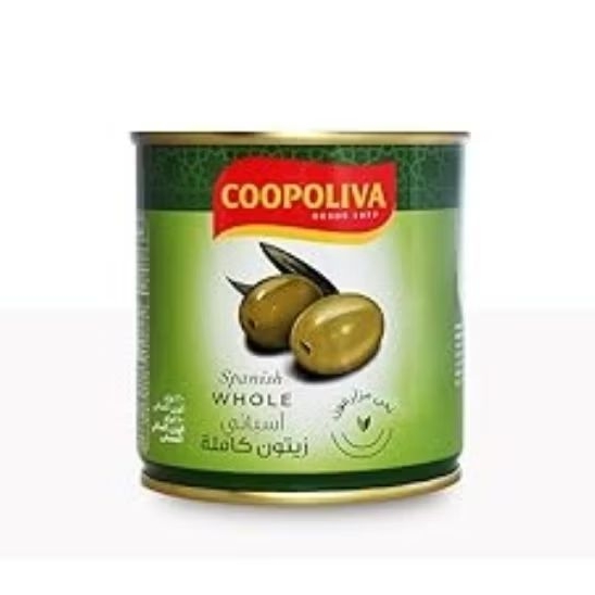 

BUAH ZAITUN HIJAU UTUH 200GRAM MERK COOPOLIVA EXP 10/2027