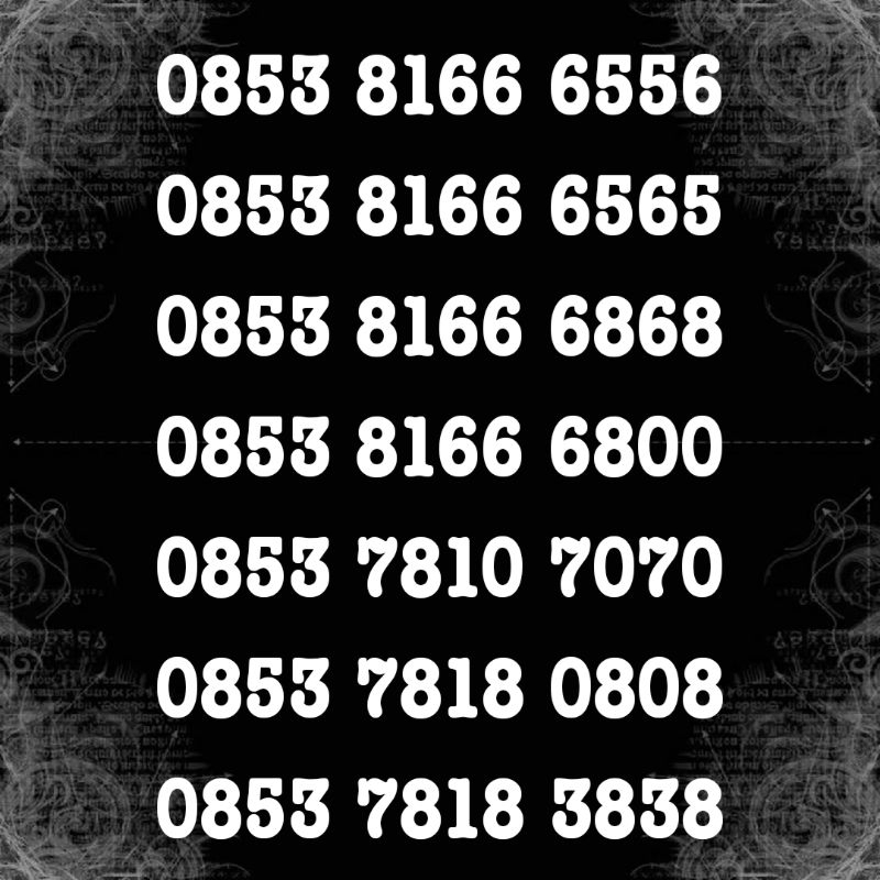 NO CANTIK TELKOMSEL SERI 0853 ABAB SDH BISA BELI PAKET COMBO SAKTI