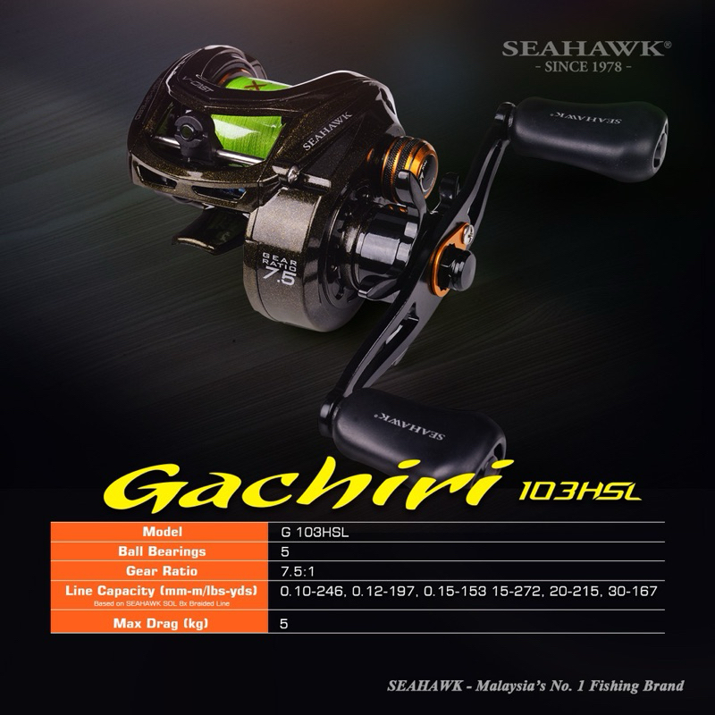 REEL BC SEAHAWK GACHIRI 103HSL