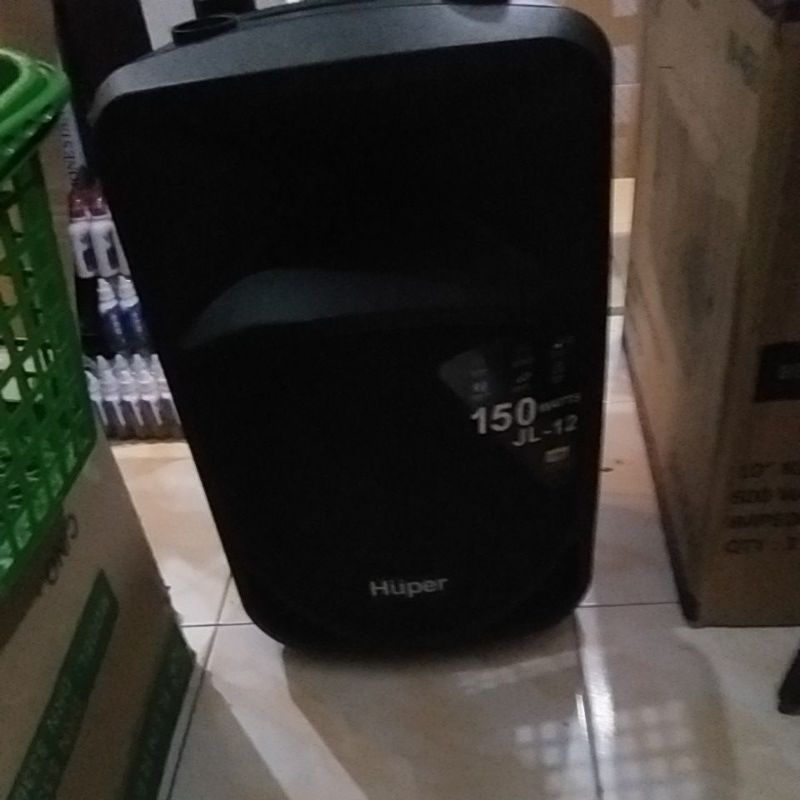SPEAKER HUPER JL-12 12in 2mic wireless
