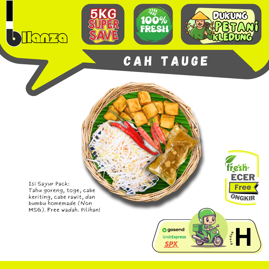 

Bllanza | Cah Toge — Sayur Prep — Sahabat Makan Sayur ECER (H)