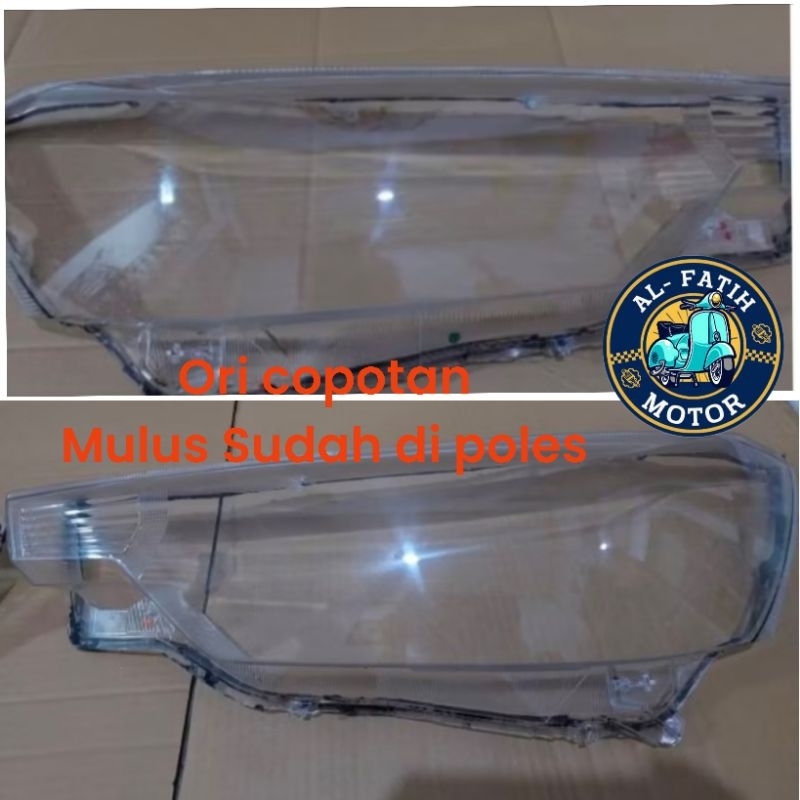 kaca mika headlamp lampu depan ertiga new ori