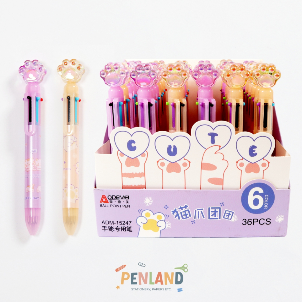

Pulpen Pen Bolpen Karakter 6 Warna ADM-15247 PL00043 Bisa COD