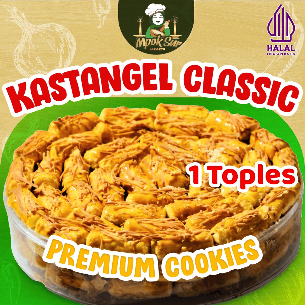 

Mpok Sur - Kue Lebaran Kastangel Classic