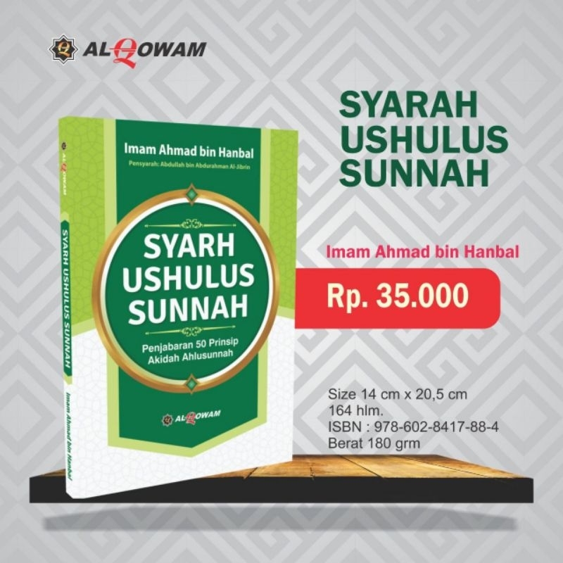 SYARAH USHUL SUNNAH - Penulis : Imam Ahmad Bin Hanbal