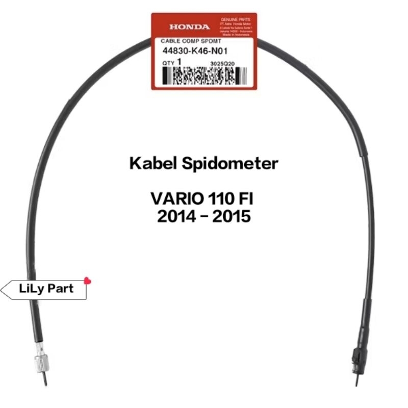 44830-K46-N01 Kabel Spidometer VARIO 110 FI 2014 - 2015