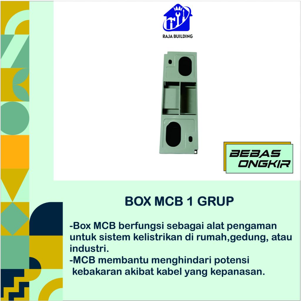 BOX MCB 1 GRUP/ PANEL MCB