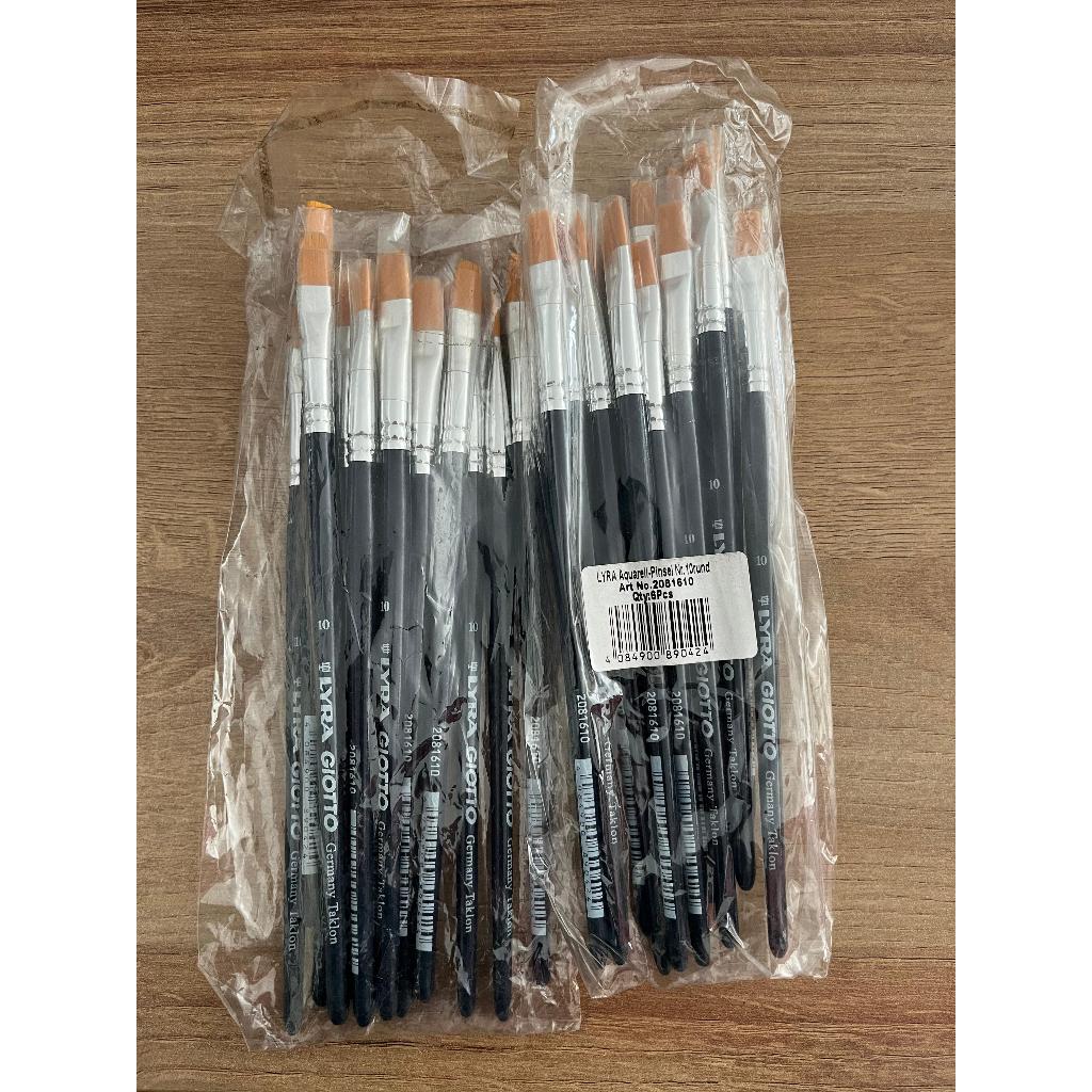 

Lyra Giotto Round Flat Brush / Kuas ukuran 10
