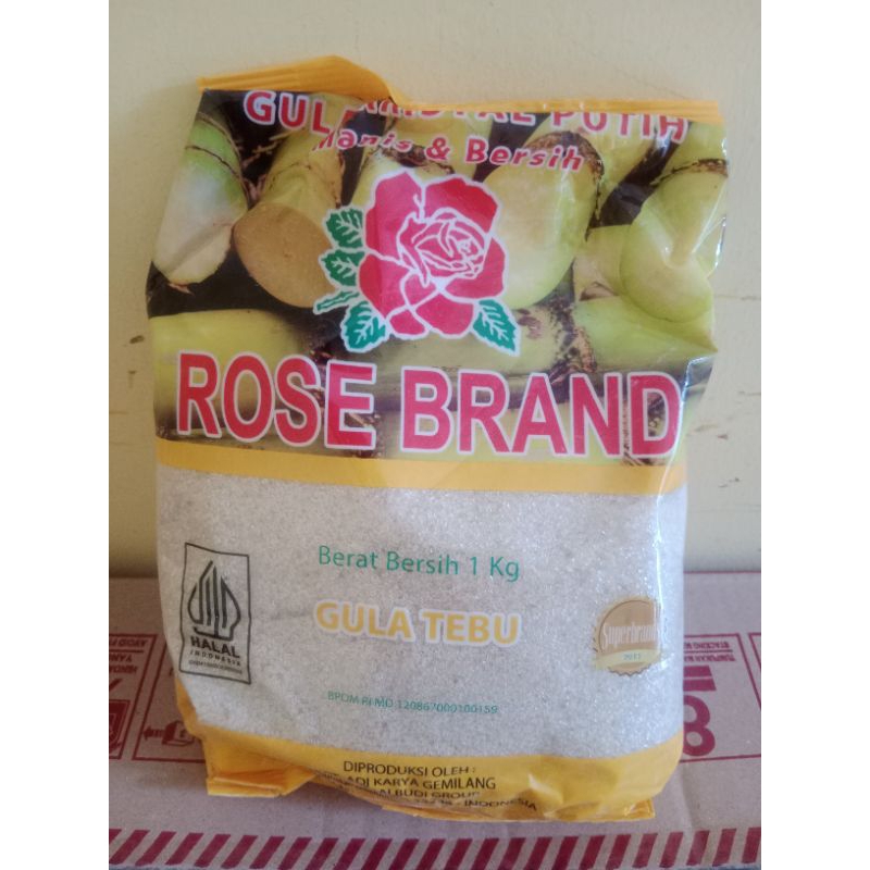 

gula rose brand random kargo dan instan