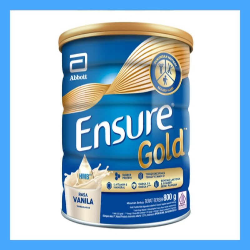 

Ensure Gold Susu Bubuk Nutrisi Dewasa Vanilla Kaleng 800gr