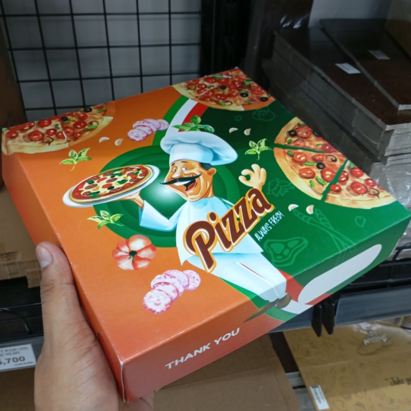 

DUS PIZZA UKURAN 22X22X5 (10LEMBAR)