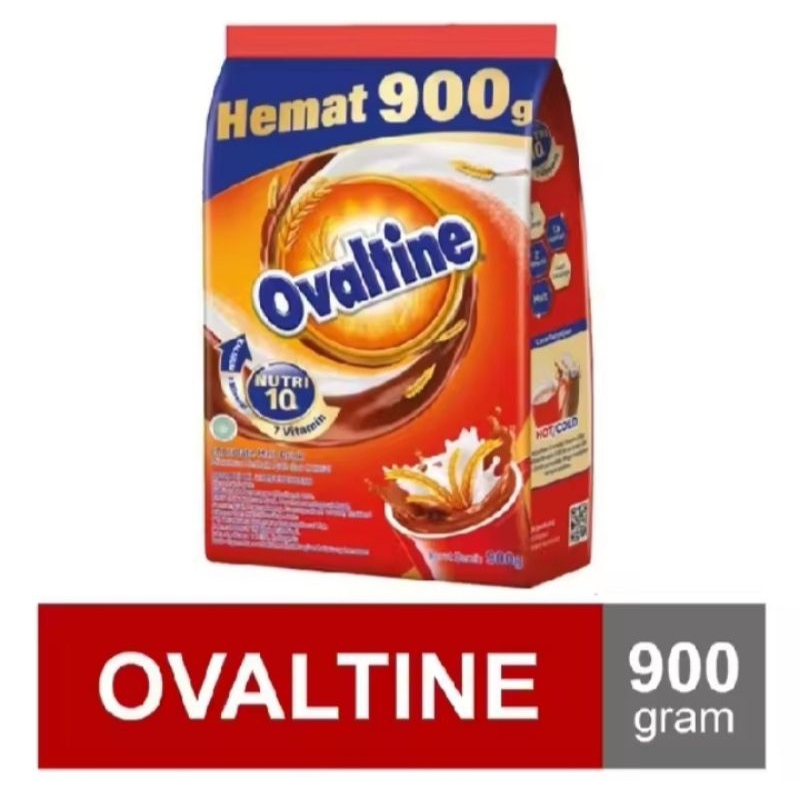 

Ovaltine 3in1 Susu Bubuk Coklat 900g // OVALTINE MINUMAN SUSU RASA COKLAT 900gr