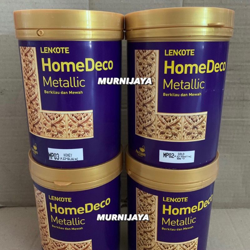 CAT EMAS / WARNA EMAS HOMEDECO BY AVIAN WATERBASE 0.75L EMAS TEMBAGA DINDING GYPSUM