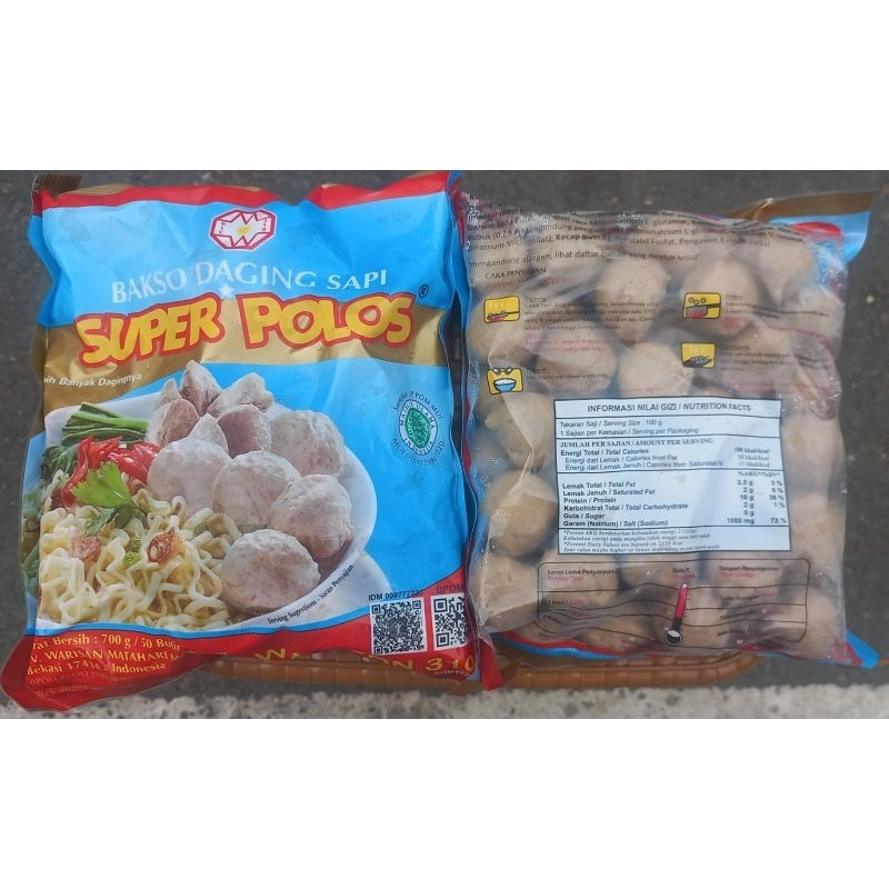 

Bakso Super Polos isi 50