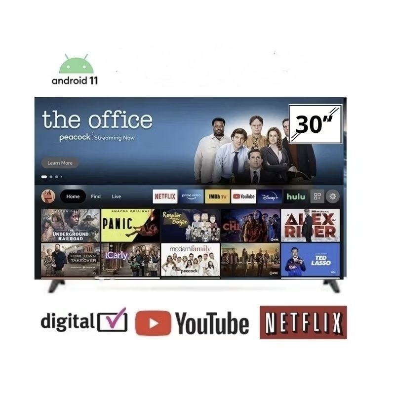PROMO - ANIMAX Smart TV 30 Inch TV Digital Android