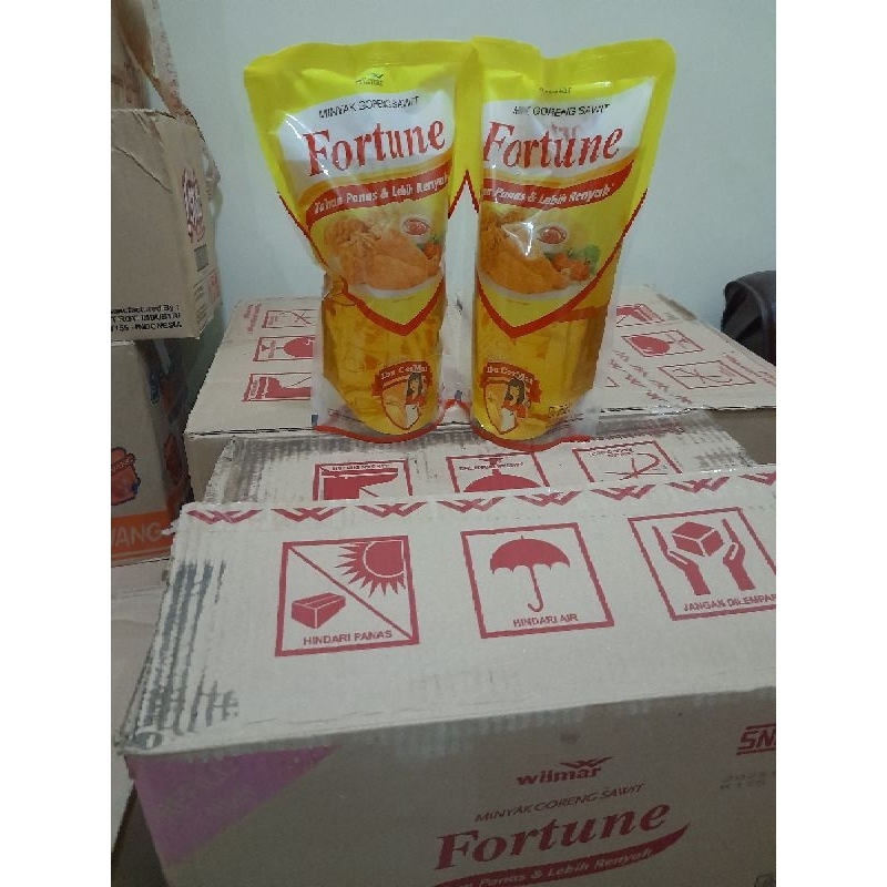 

minyak goreng fortune refill 1liter murah