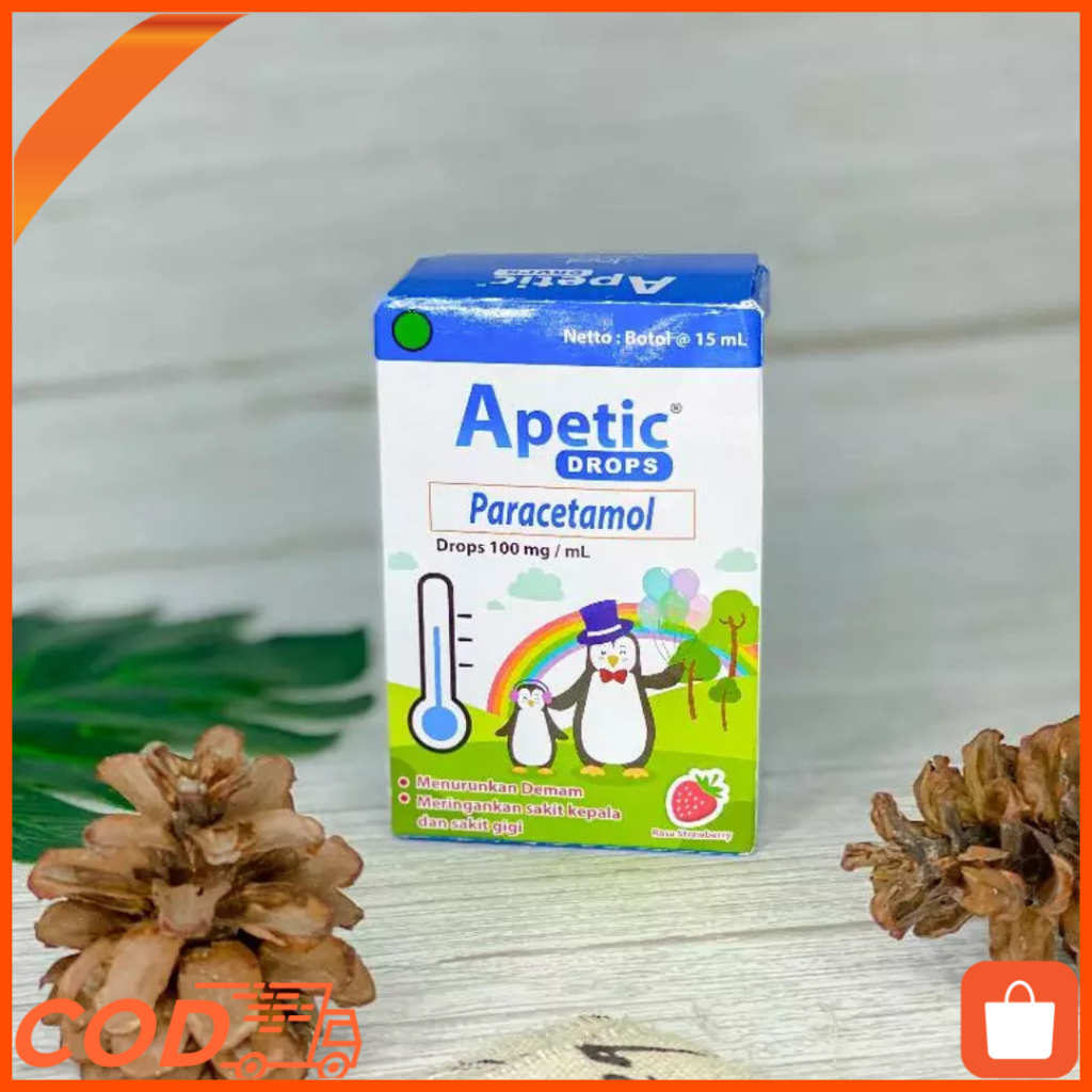 Apetic Drops, Apetic Paracetamol, Apetic Drop Paracetamol, Apetic Drop Anak, Apetic Paracetamol Anak