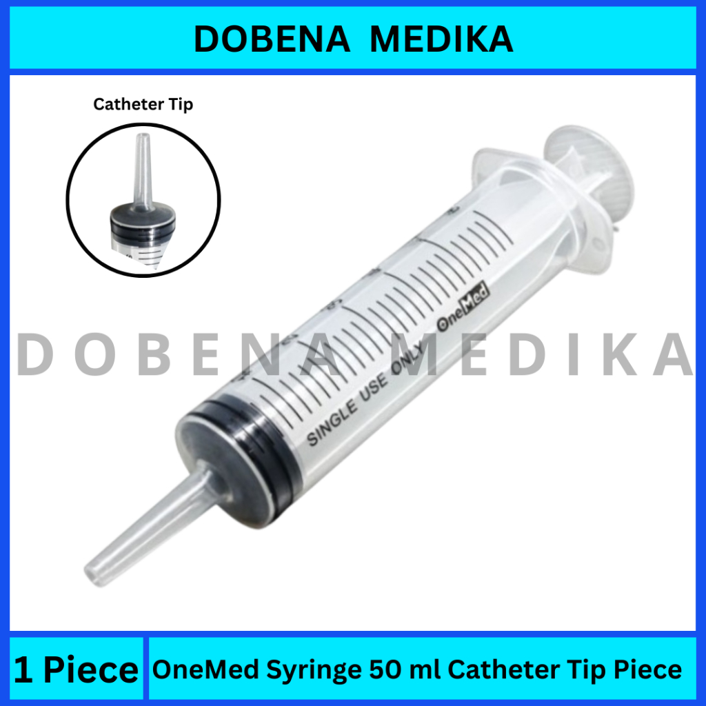 OneMed Syringe 50 ml Catheter Tip Type