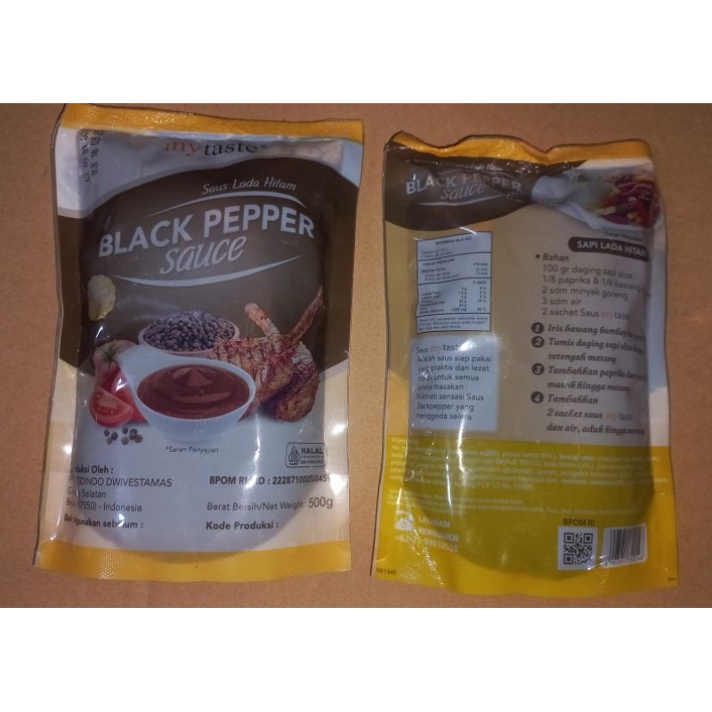 

My Taste Blackpaper 500 gr