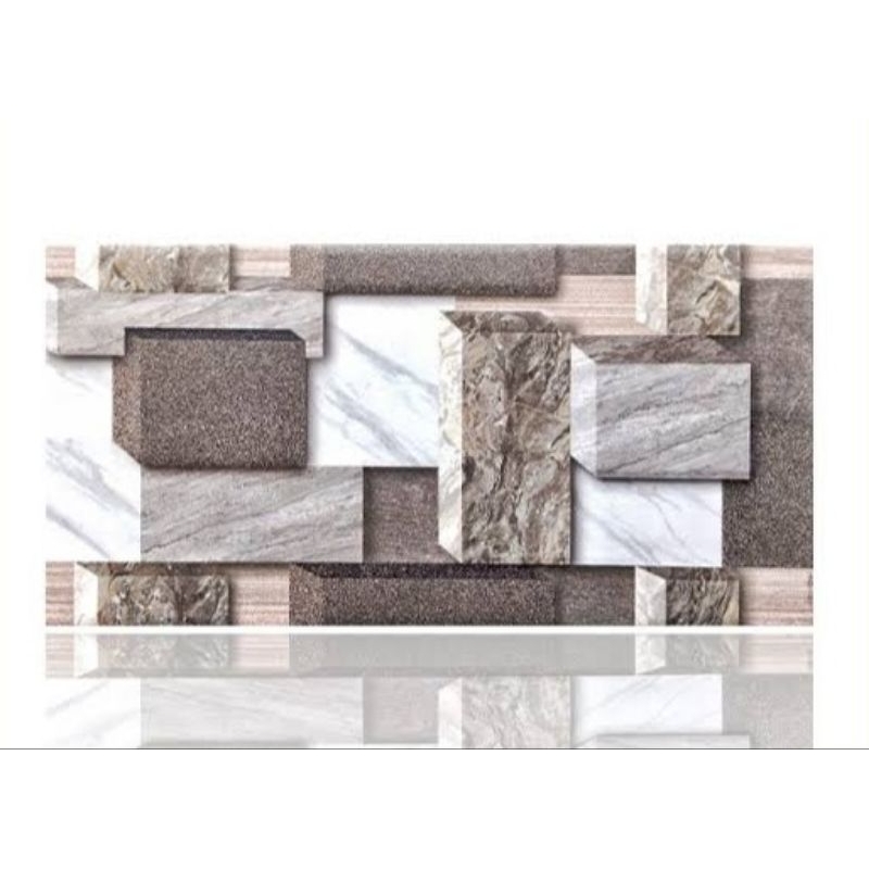 keramik Paris Dinding Mahakam Grey 3D