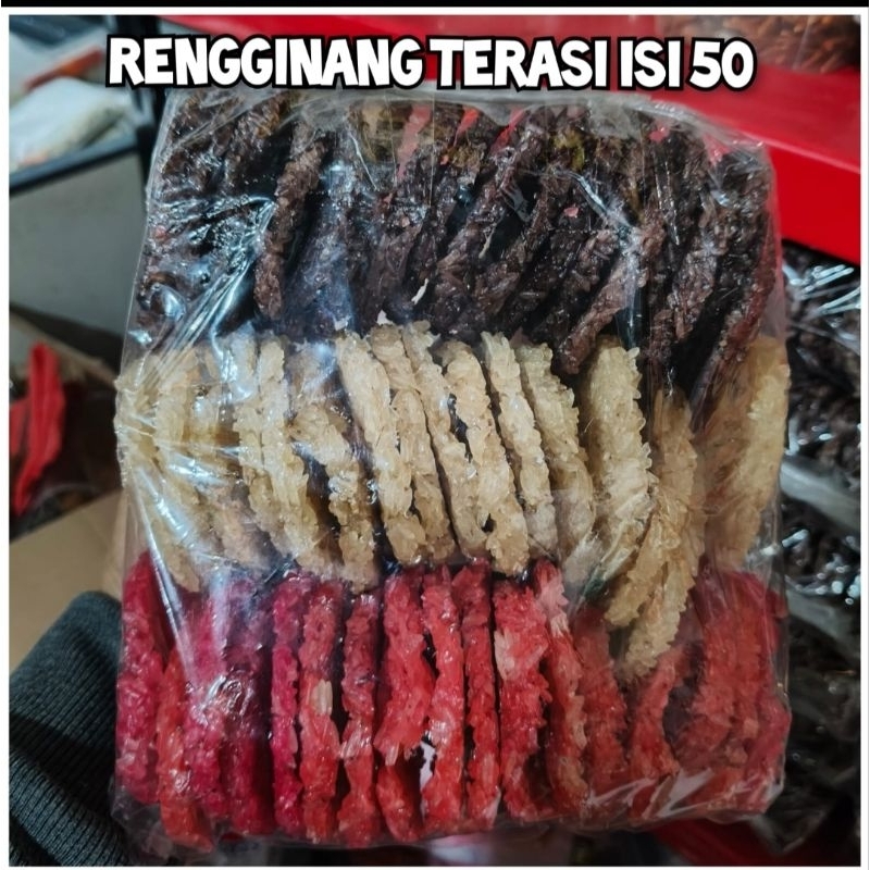 

Rengginang mentah terasi isi 50pcs