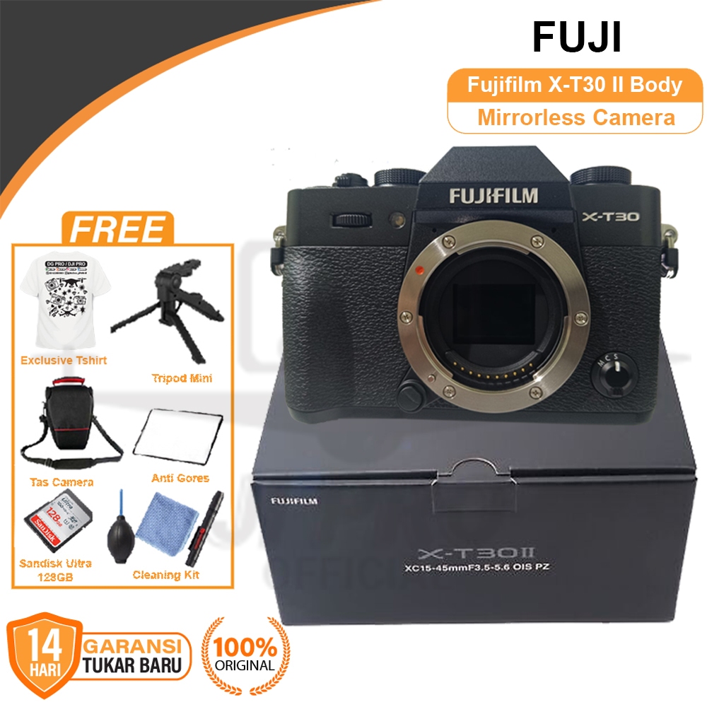 Fujifilm X-T30 Mark II Body Only - Kamera Mirrorless XT30, XT-30 BODY dJL1