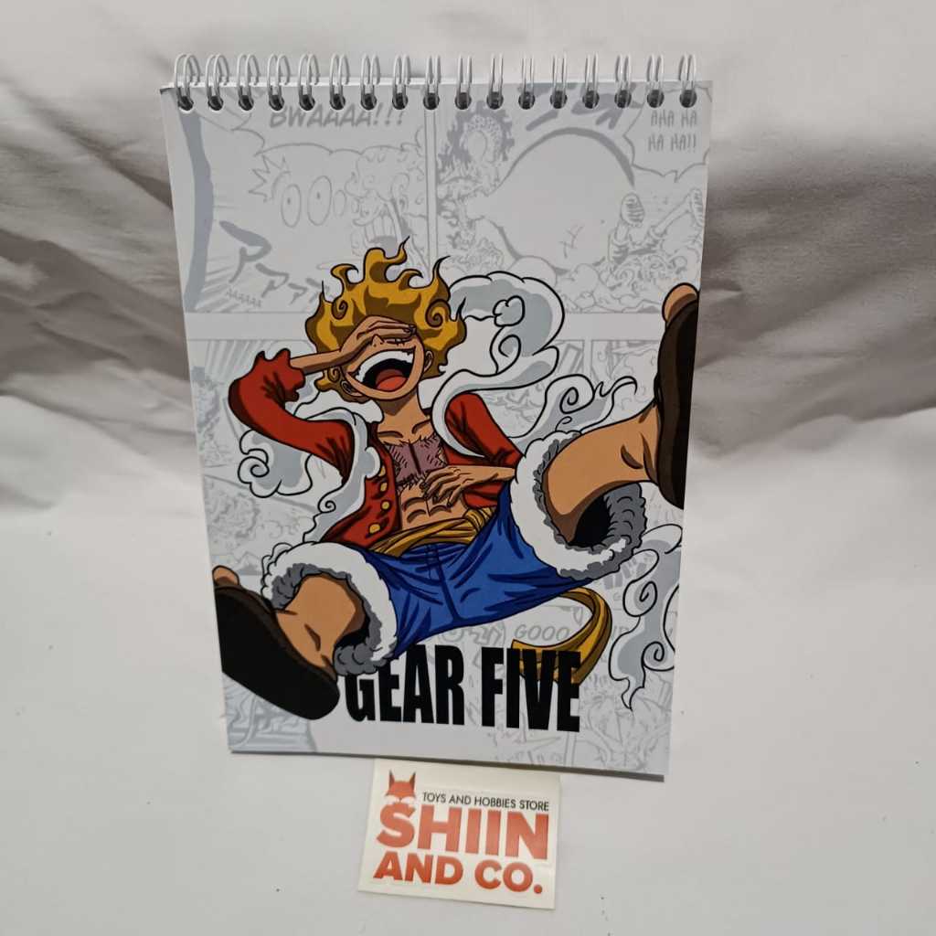 

SKETCHBOOK A5 SOFTCOVER TEMA ANIME ONE PIECE MONKEY D LUFFY