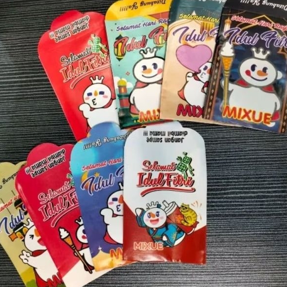 

10 Pcs Amplop Snack & MIXUE Siap Pakai 7*12 cm (Size Medium)