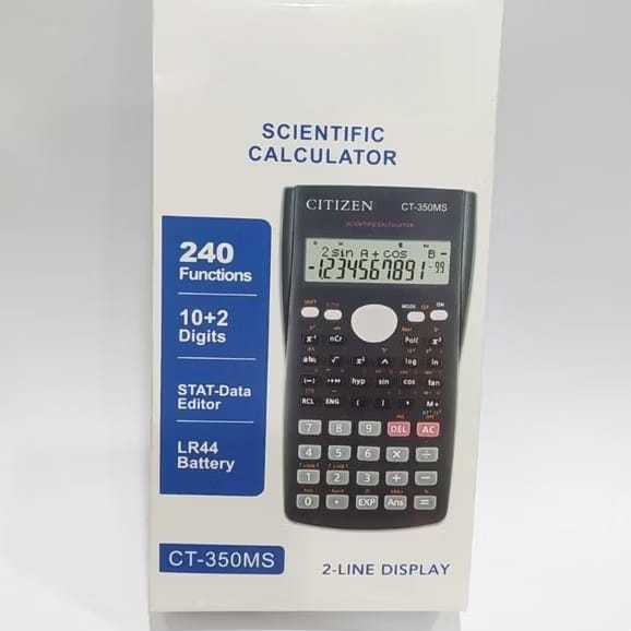 

Calculator Kalkulator Scientific Murah tipe SDC 350MS 350 MS Warna Menarik 12 Digit CT