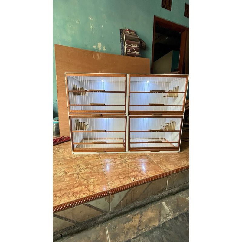 Box Ternak Kenari tanpa laci