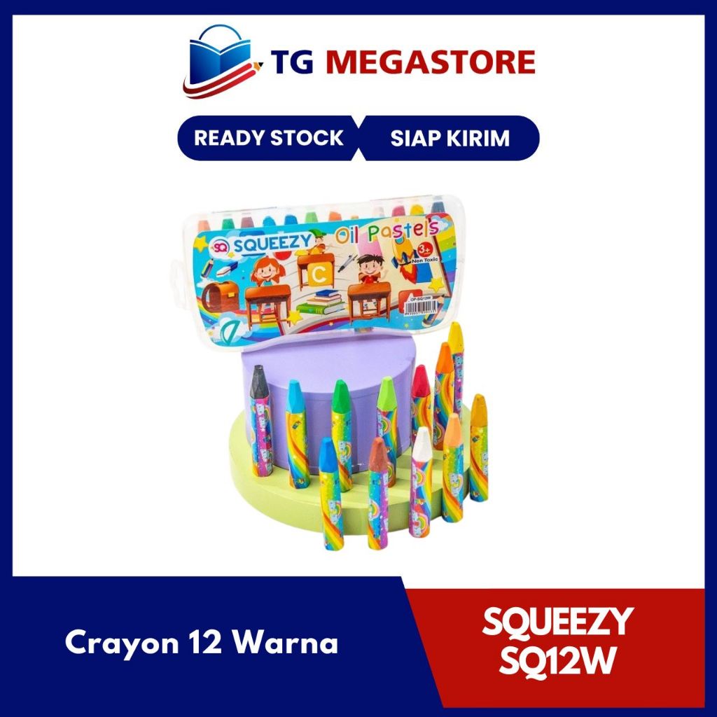 

Crayon Squeezy 12 Warna OP-SQ12W