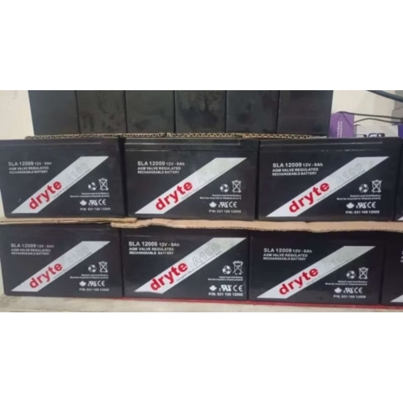 aki UPS  12v 7ah second bermacam merek