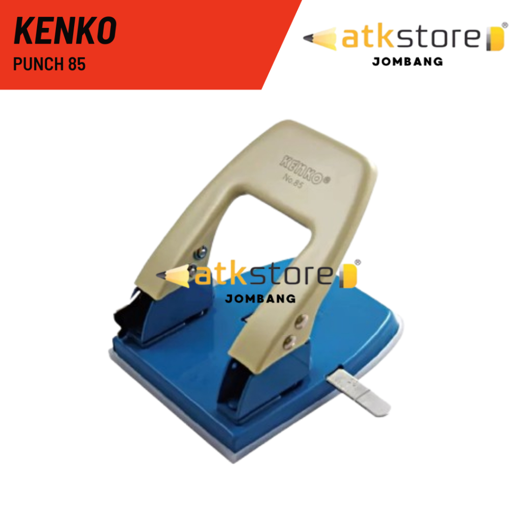 

KENKO Punch No. 85 / Pembolong Kertas Kenko / Pelubang Kertas / Heavy Duty Punch