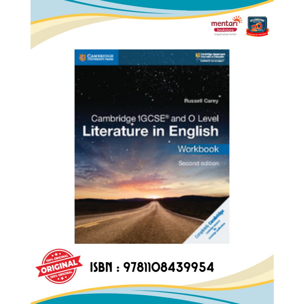 Cambridge IGCSE & O Level Literature in English Workbook (5th Edition)