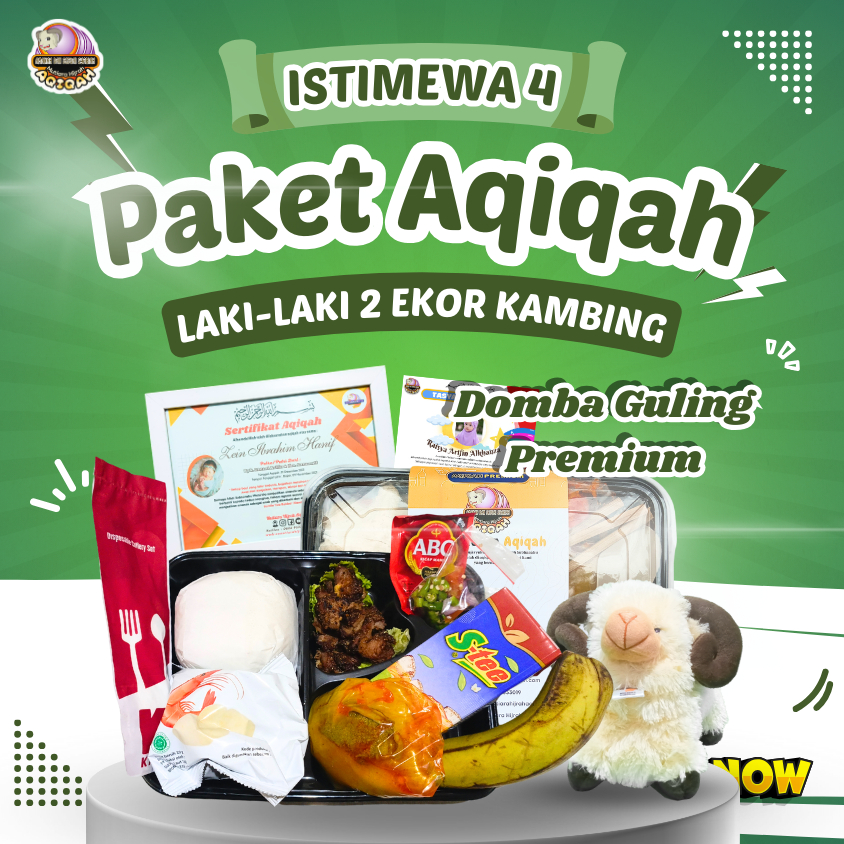 

AQIQAH DOMBA GULING PREMIUM - Paket Aqiqah Laki-laki Istimewa 4