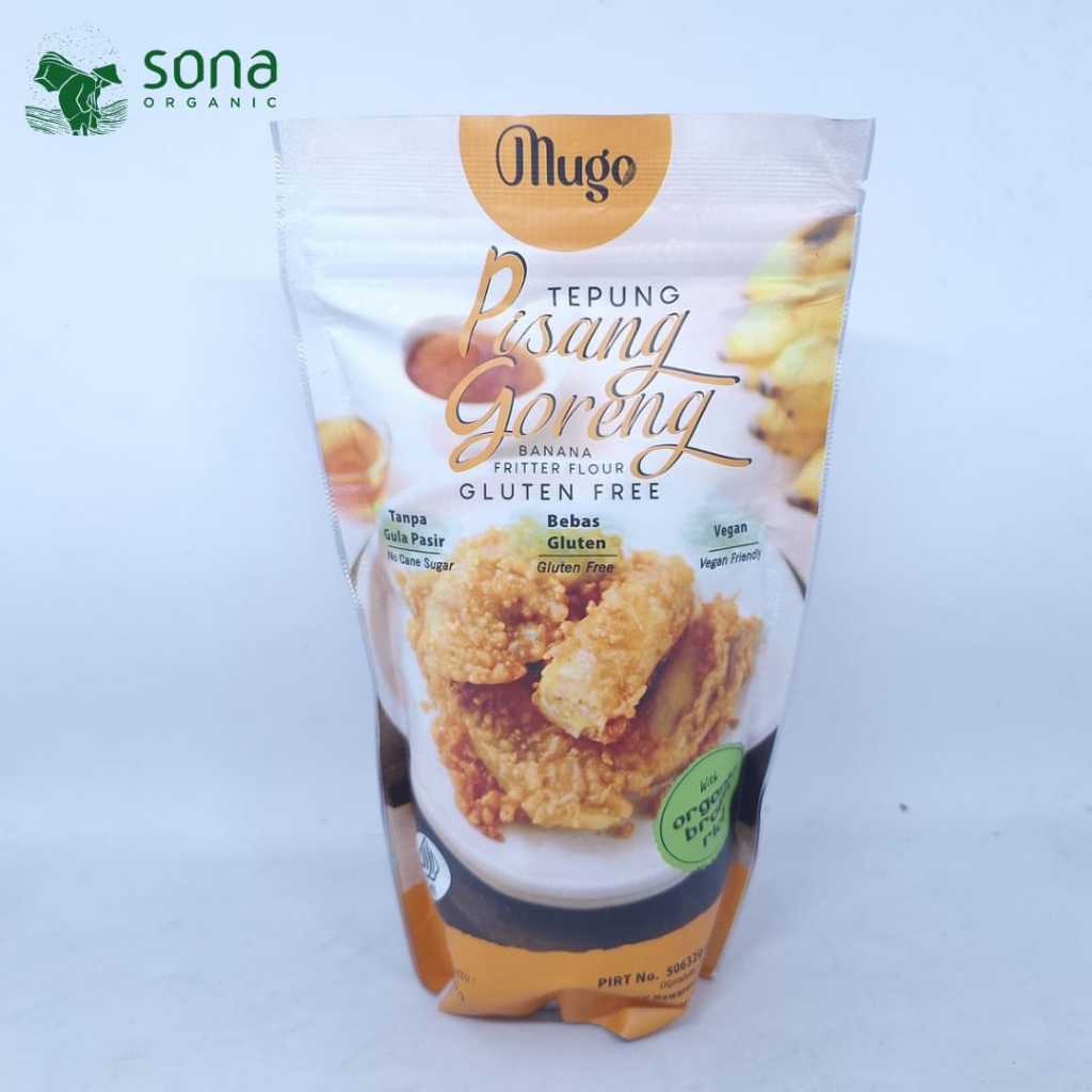 

Tepung Pisang Goreng 150g - Mugo - Gluten Free - Vegan