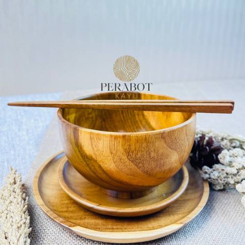 MANGKOK MIE / KAYU JATI PREMIUM