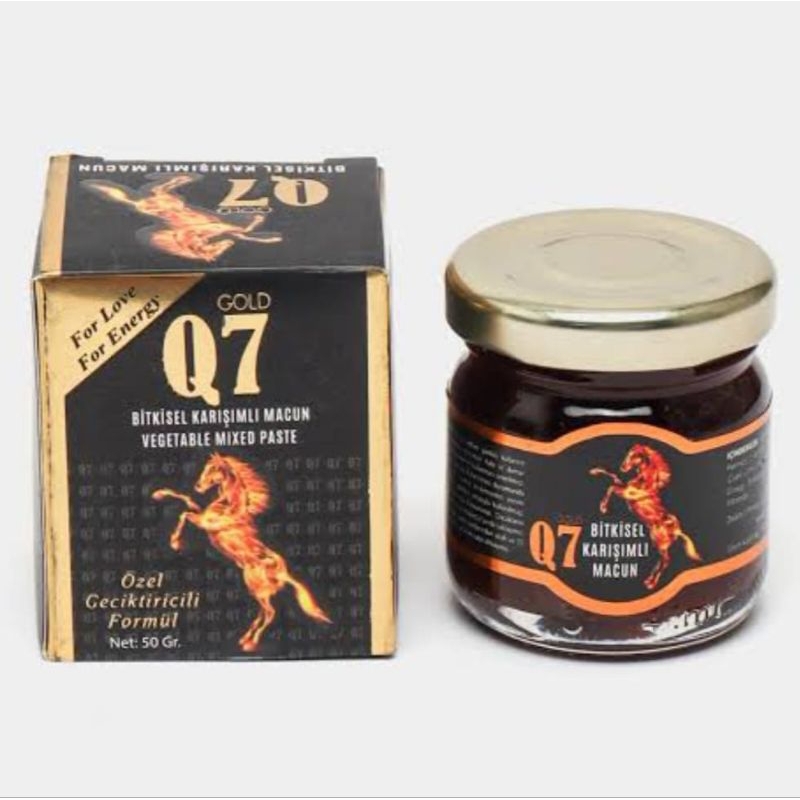 

READY!! Q7 GOLD MADU HONEY 240gram ORIGINAL TURKI/staminapria/madu