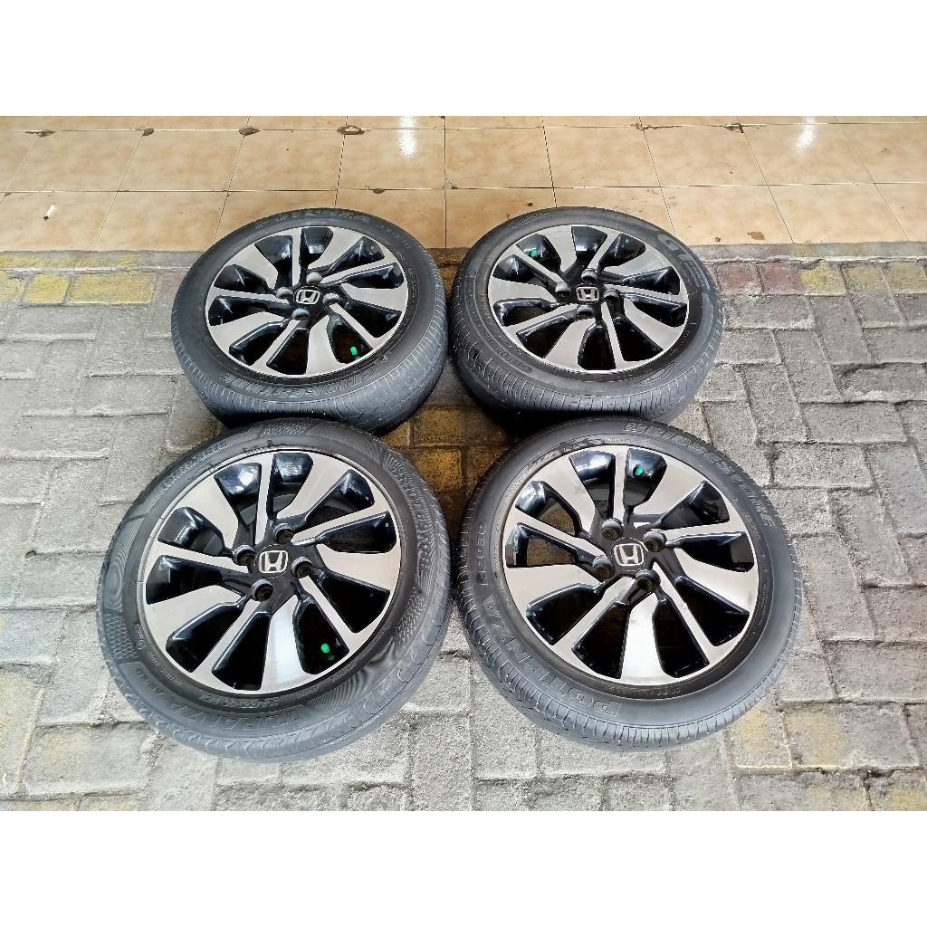 Velg Mobil Standart Honda Brio Rs Ring 15 + Ban 185 / 55 / R15