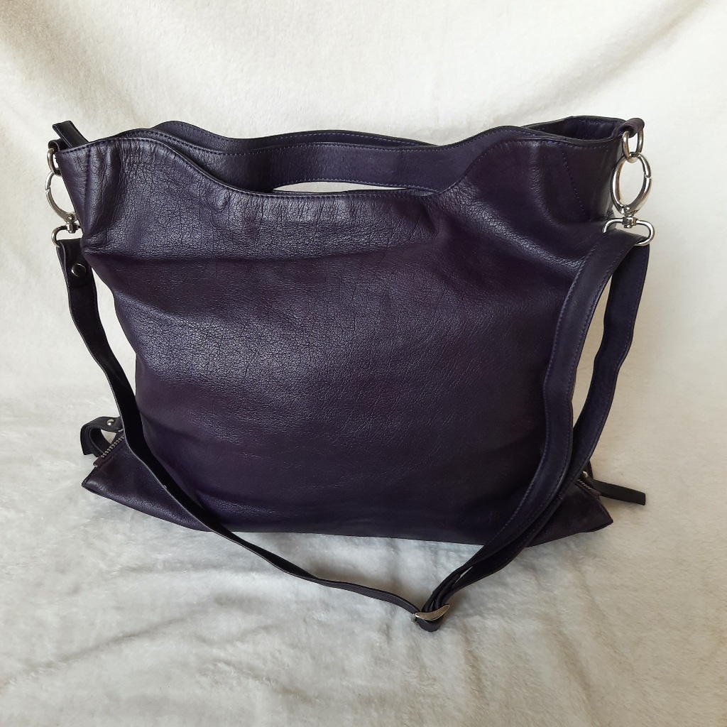 [PRELOVED] Tas premium kulit asli Original Hand sling bag ukuran besar ada ada tali panjang talpan w