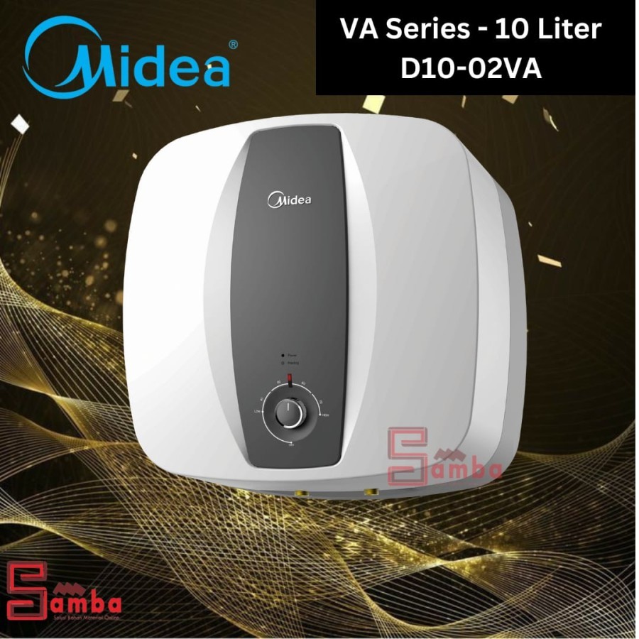 MIDEA WATER HEATER 10 liter D10-02VA / Pemanas Air listrik D 10-02VA 200 watt