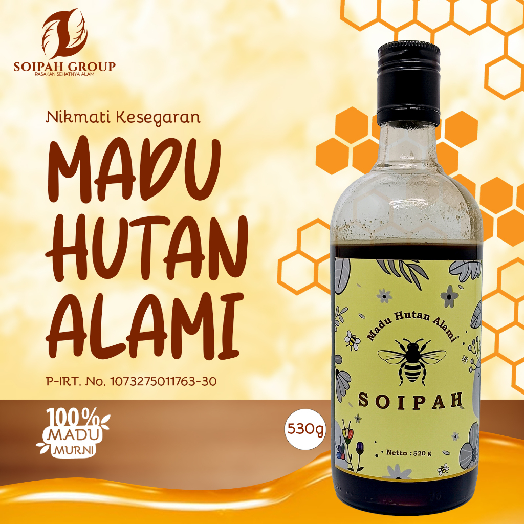 

Soipah Madu Hutan Murni 100% Tanpa Campuran dan Bergaransi