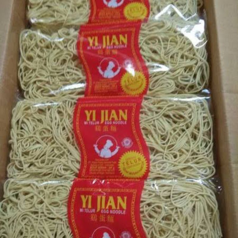 

Mie Yijian Kecil & Lebar 200g - Mie Telur